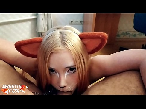 ❤️ Kitsune nyelés kakas és cum a szájába Baszás at hu.tuberxxx.ru ☑
